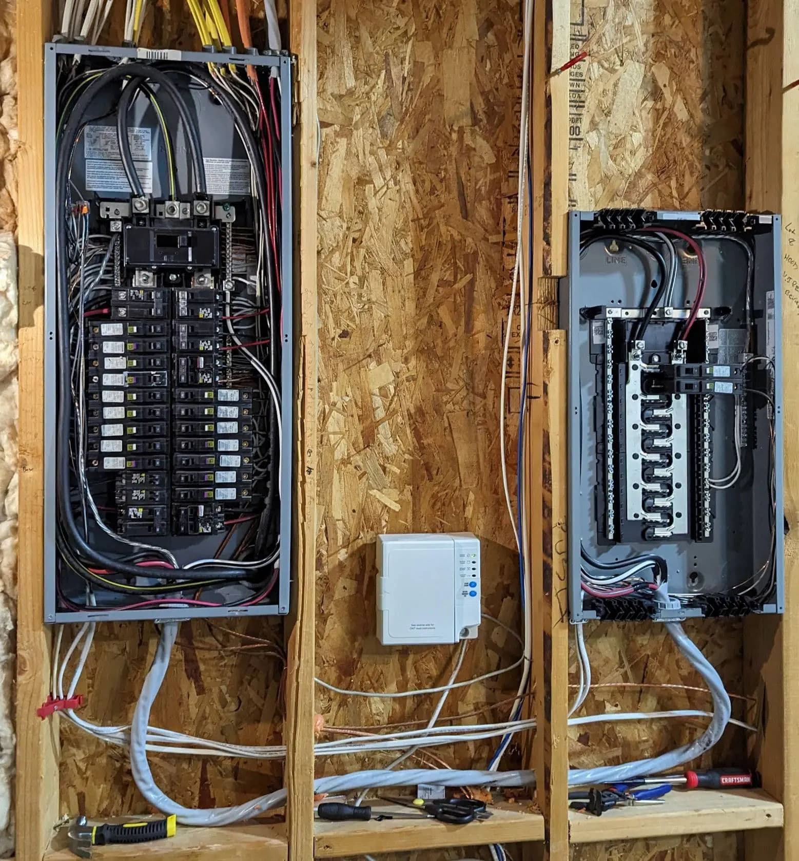 Subpanel Installation image