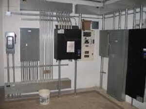 Professional building electrical services, switchgear installation